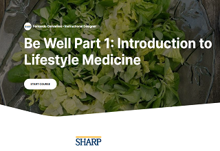 Be Well Part 1: Introduction to Lifestyle Medicine - Online Banner
